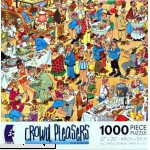Crowd Pleasers HAPPY BIRTHDAY Puzzle 1000 Pieces Jigsaw Puzzle by Jan Van Haasteren  B003OSTH2W